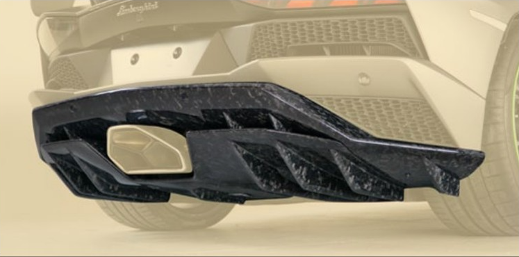 Rear diffuser Mansory Carbon for Lamborghini Aventador S
