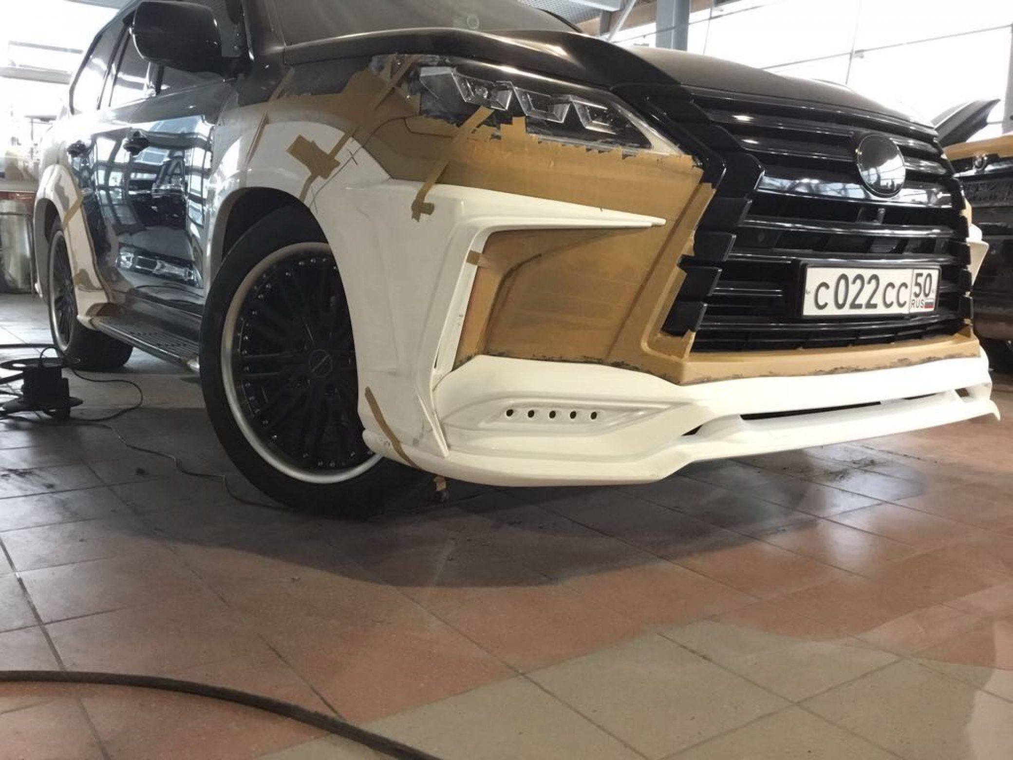 Widebody kit Carbon for Lexus LX570