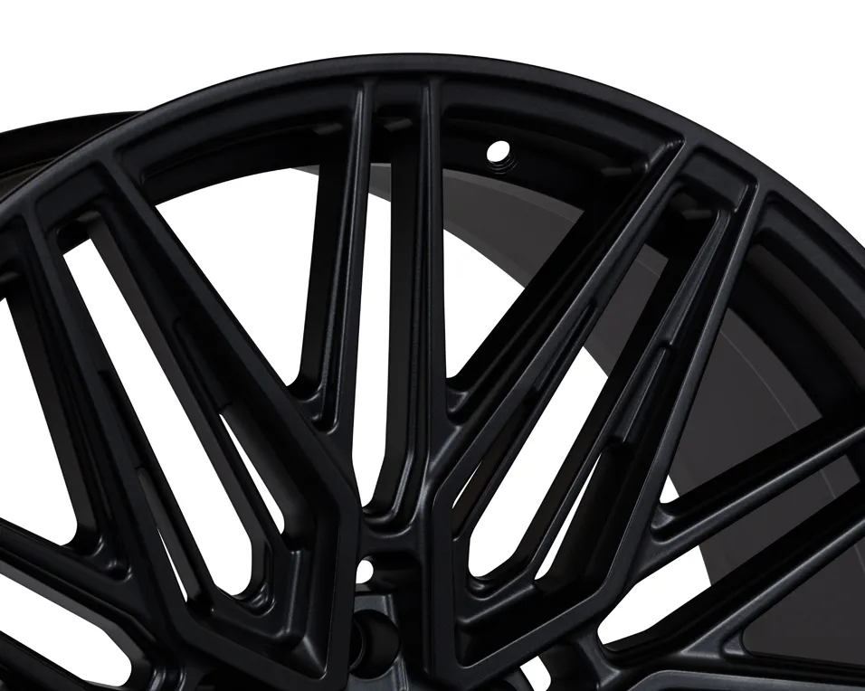 Vossen HF6 5 hybrid forged wheel — finish detail