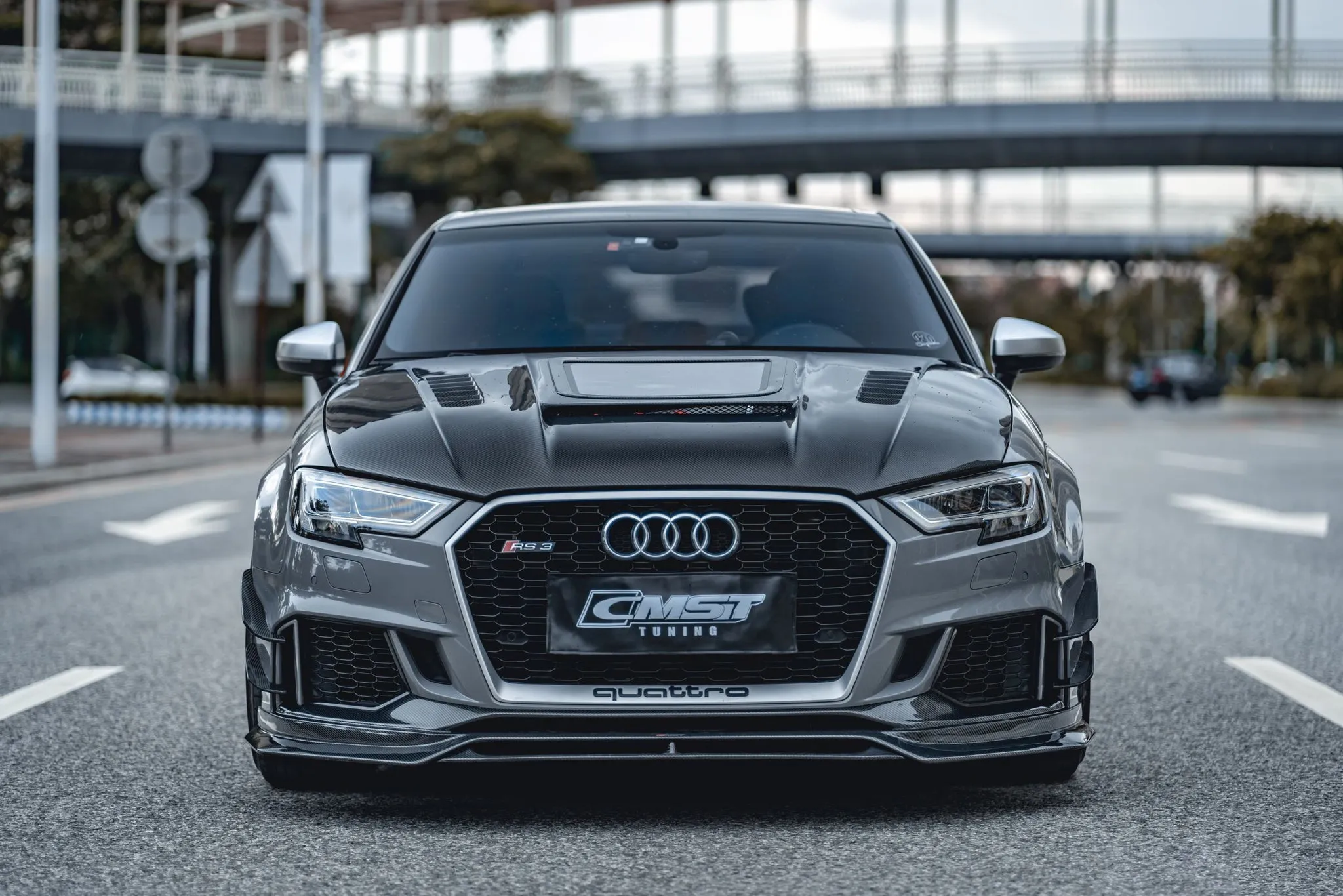 Check our price and buy CMST Carbon Fiber Body Kit set for Audi RS3!