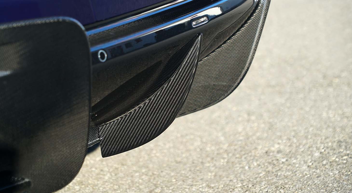 Diffusor fin Novitec Carbon for Ferrari Roma