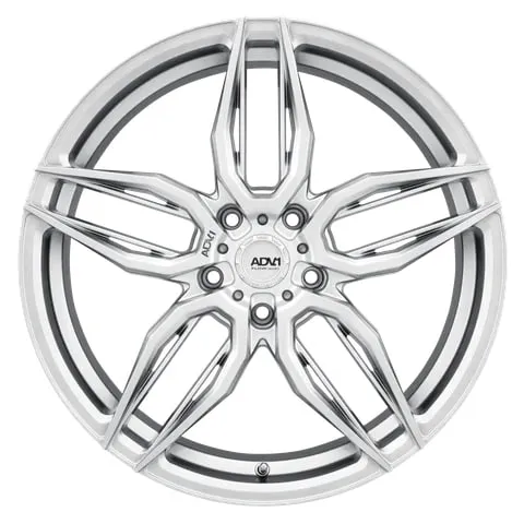 ADV.1 Wheels ADV5.0 FlowSpec — Platinum Silver Finish