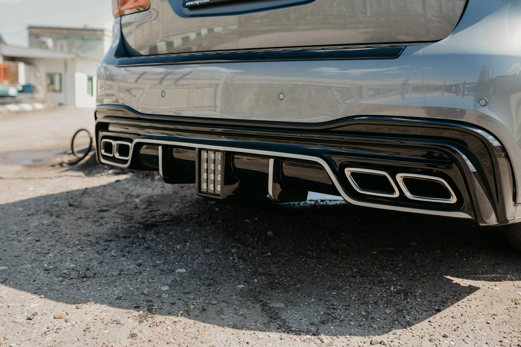 Side exhaust tips Renegade Design for Mercedes Benz GLS X166