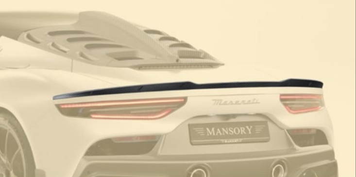 Rear spoiler Mansory Carbon for Maserati MC20 Soft kit