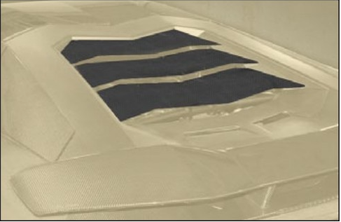 Carbon panels Mansory for Lamborghini Aventador