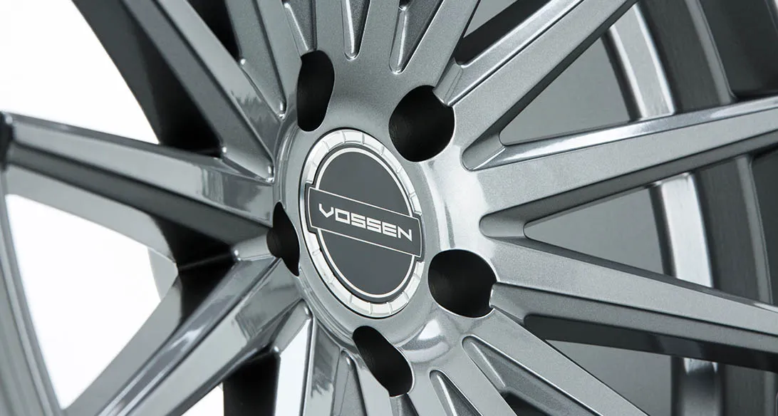 Vossen VFS 2 hybrid forged wheel — mounted on vehicle
