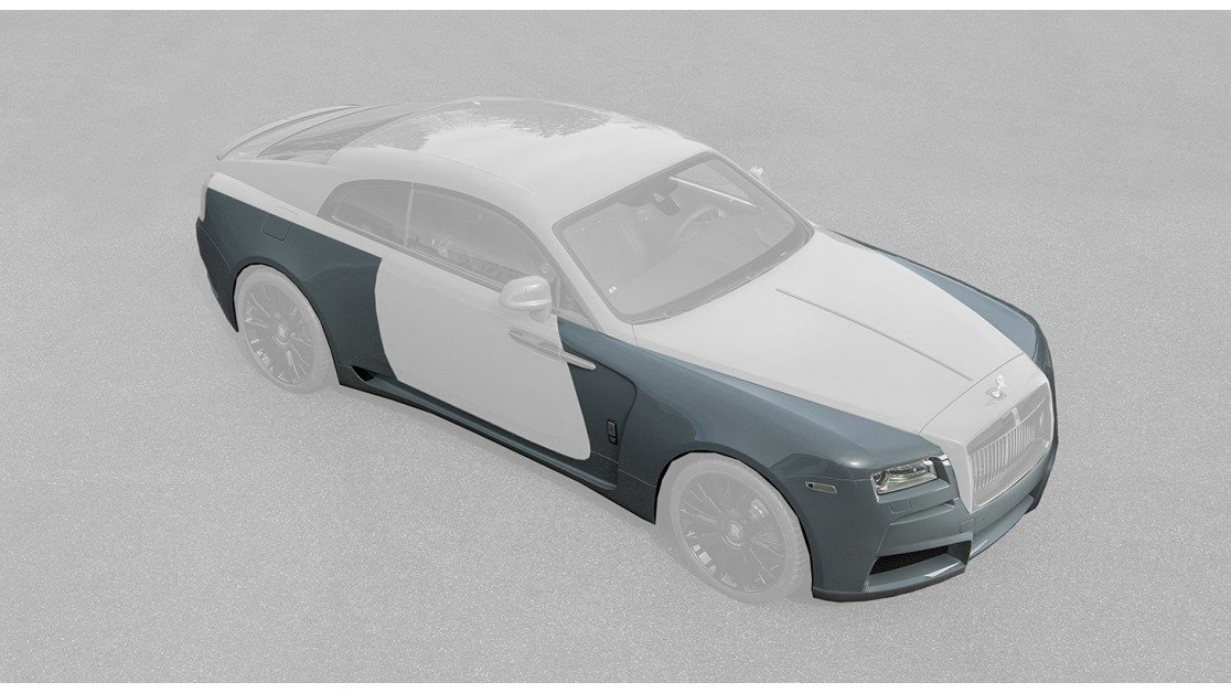Check price and buy Novitec Carbon Fiber Body kit set for Rolls-Royce Wraith Overdose