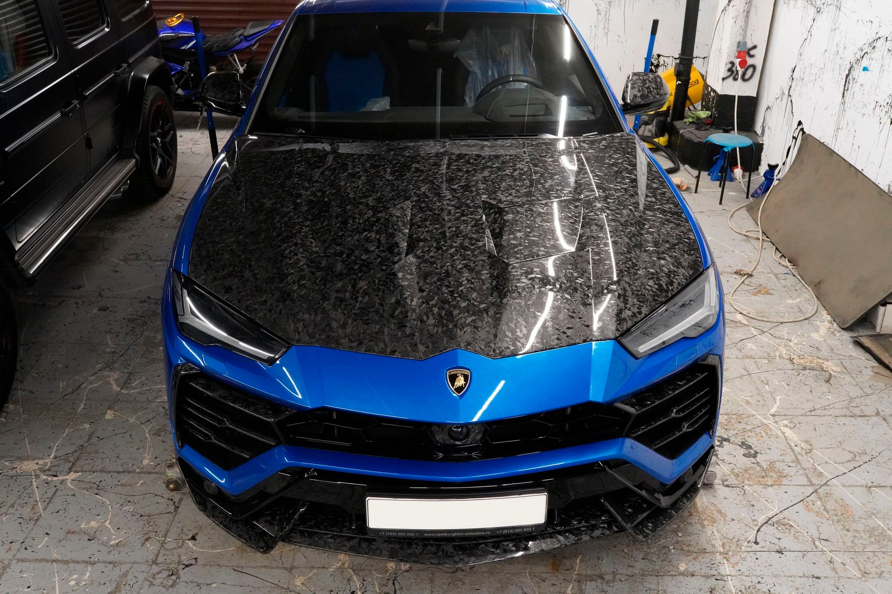 Hood Corsa Forged Carbon for Lamborghini Urus