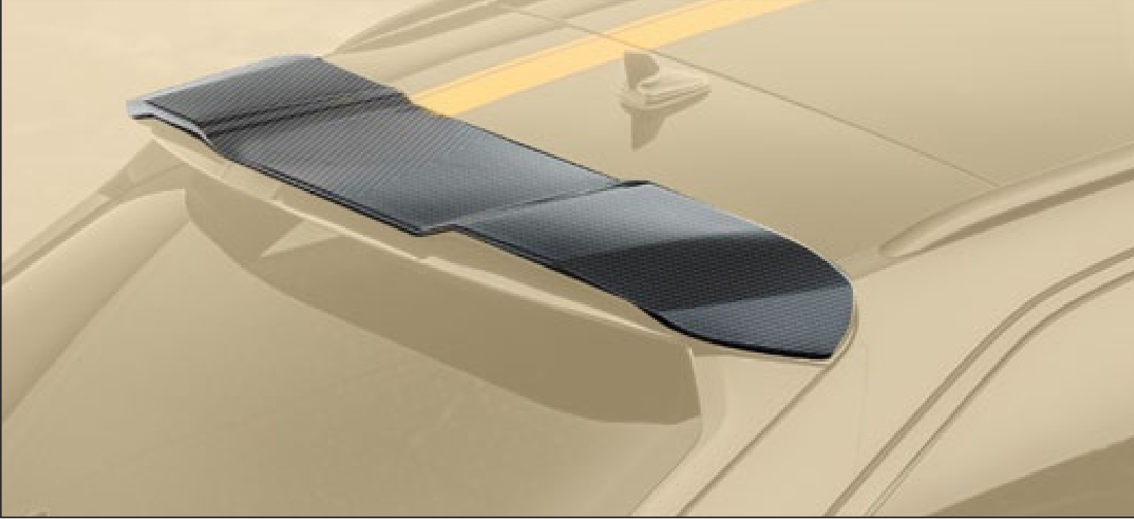 check price and buy Mansory RS6 carbon rear spoiler