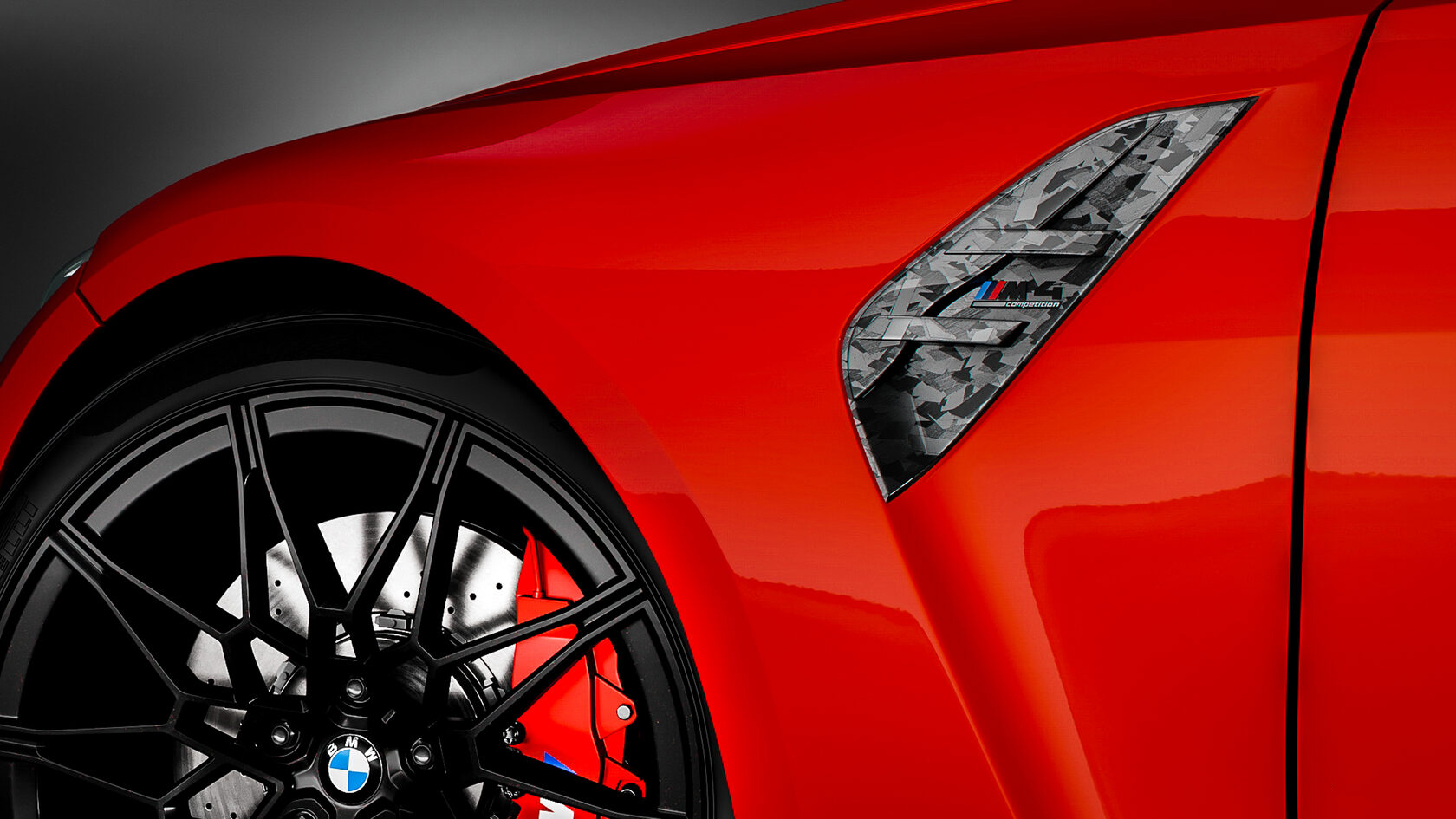 Gills in wings M Performance Forged Carbon for BMW M4 G82/G83