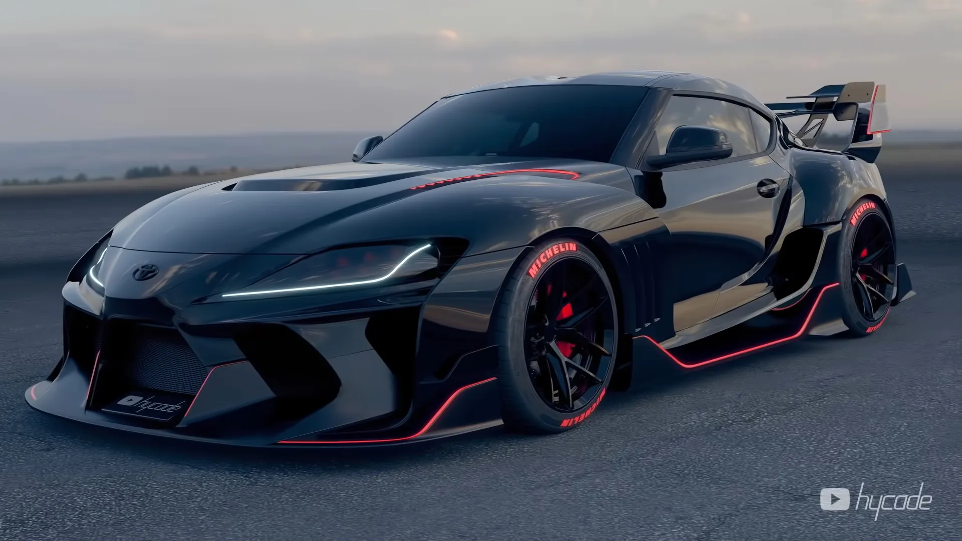 Toyota Supra MK5 Custom Body Kit by Hycade
