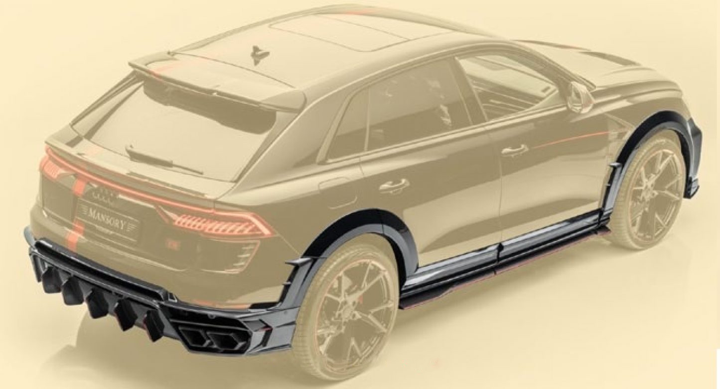 Body kit Mansory style Carbon for Audi RS Q8