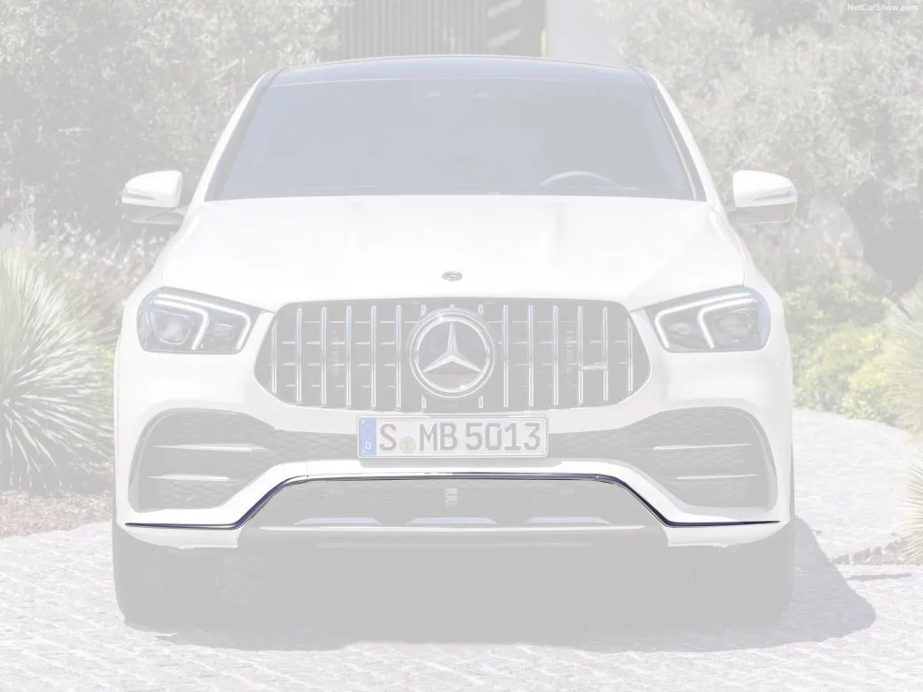 Front A splitter (3pcs) carbon for Mercedes-Benz GLE V 167 AMG Line