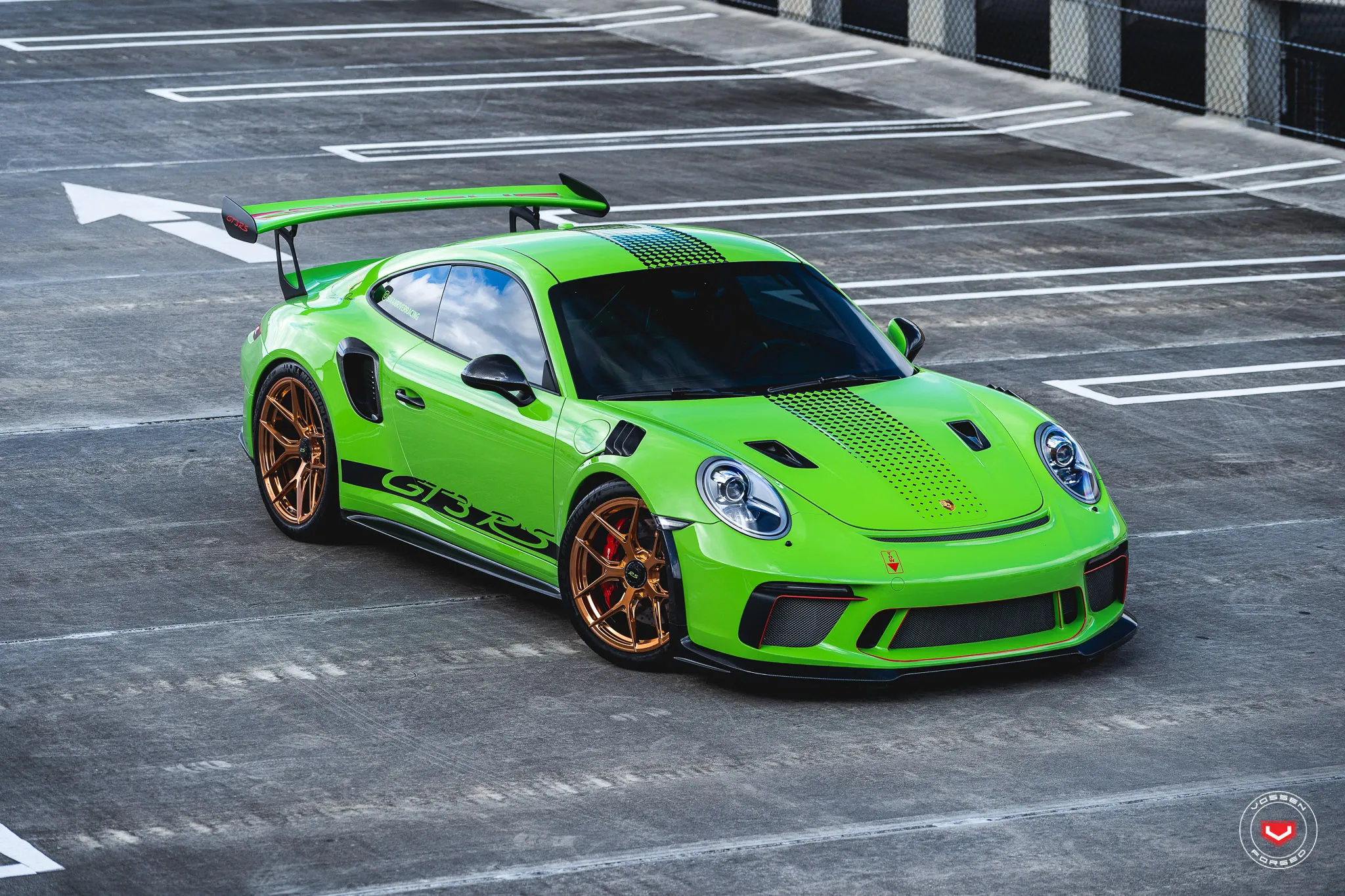 Vossen S21 01 forged wheel — full set display