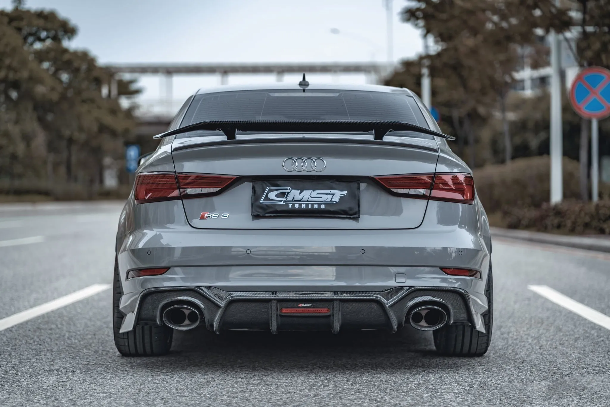 Check our price and buy CMST Carbon Fiber Body Kit set for Audi RS3!