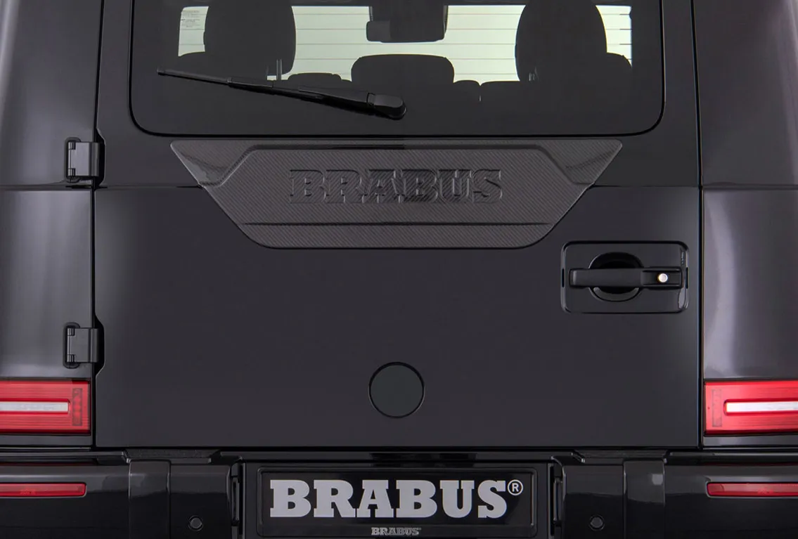 Rear door pad carbon BS Style for Mercedes G-class W463A AMG G 63