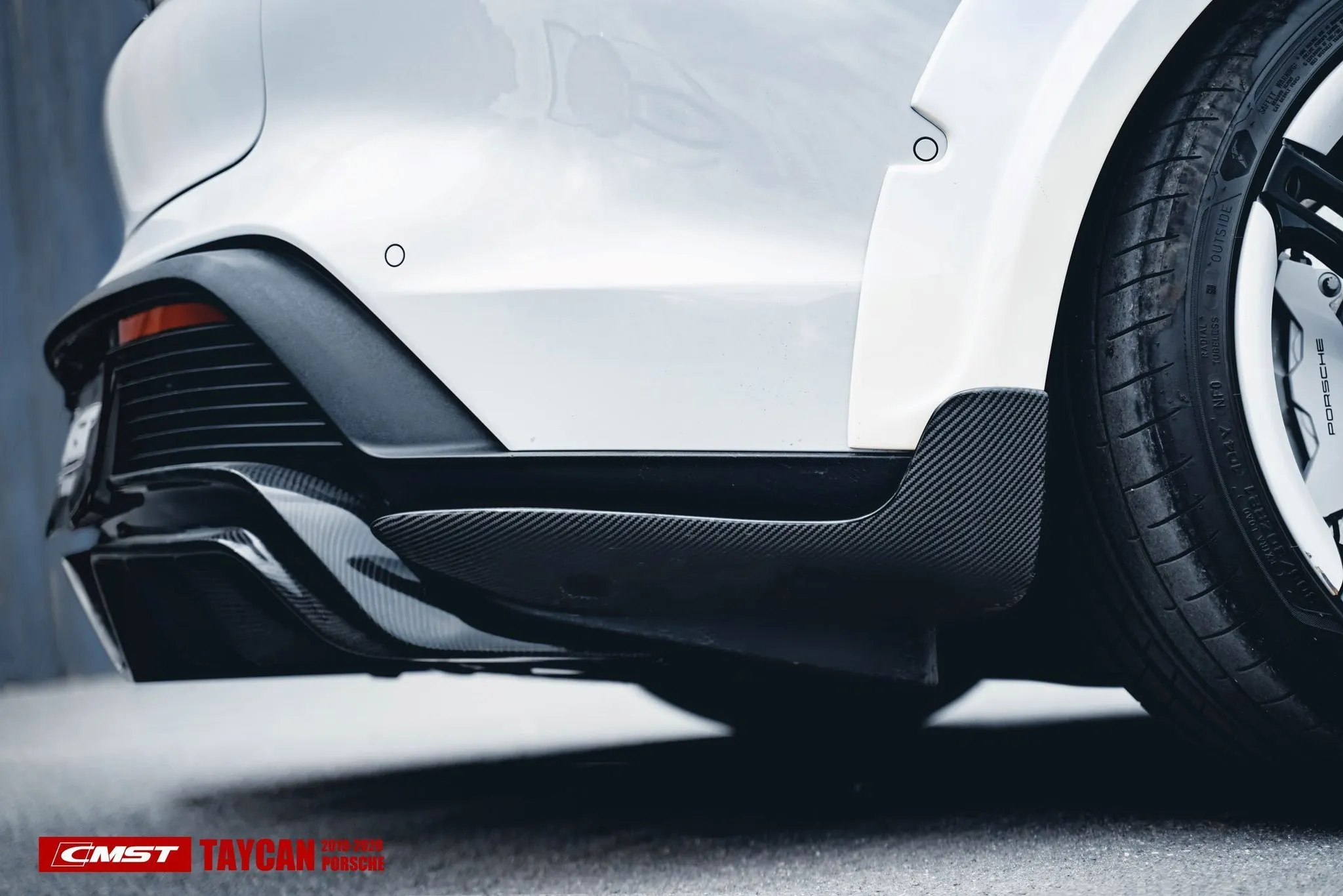 Check our price and buy CMST Carbon Fiber Body Kit set Style for Porsche Taycan Turbo & Turbo S