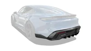 Rear bumper diffuser Renegade Design for Porsche Taycan Buy with