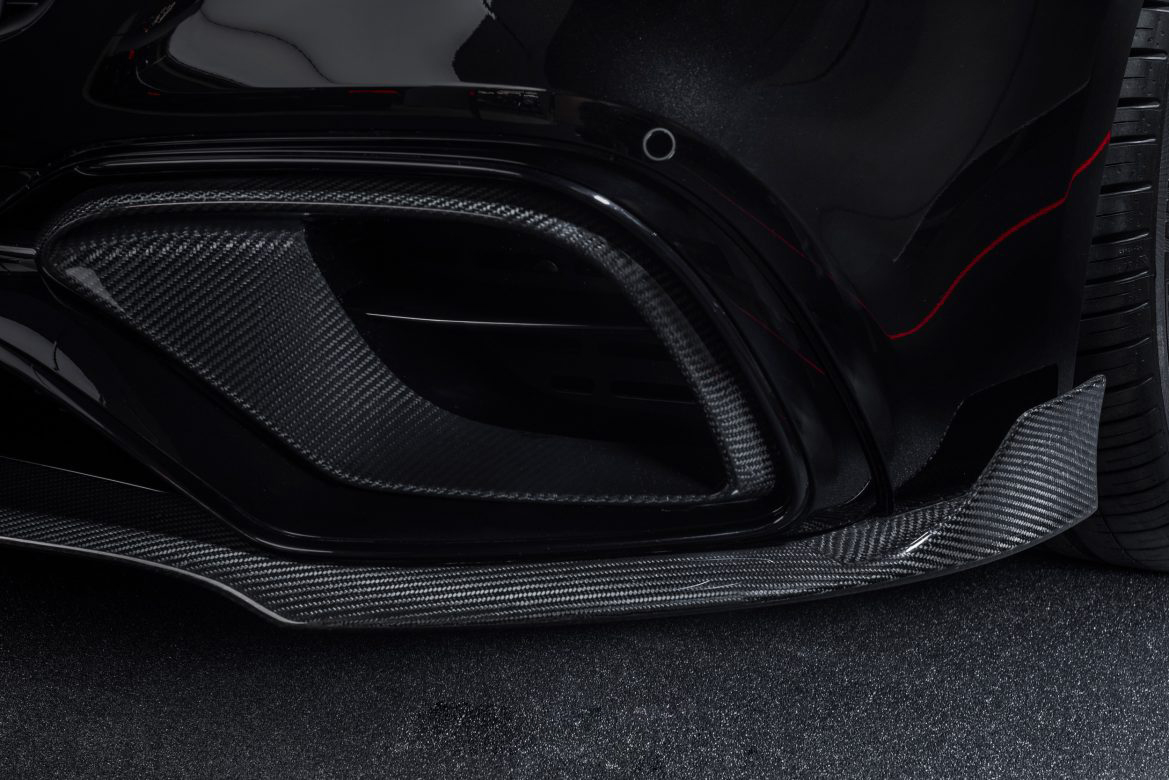 Carbon front apron attachments BS Style for Mercedes S-class AMG A217 AMG S 65