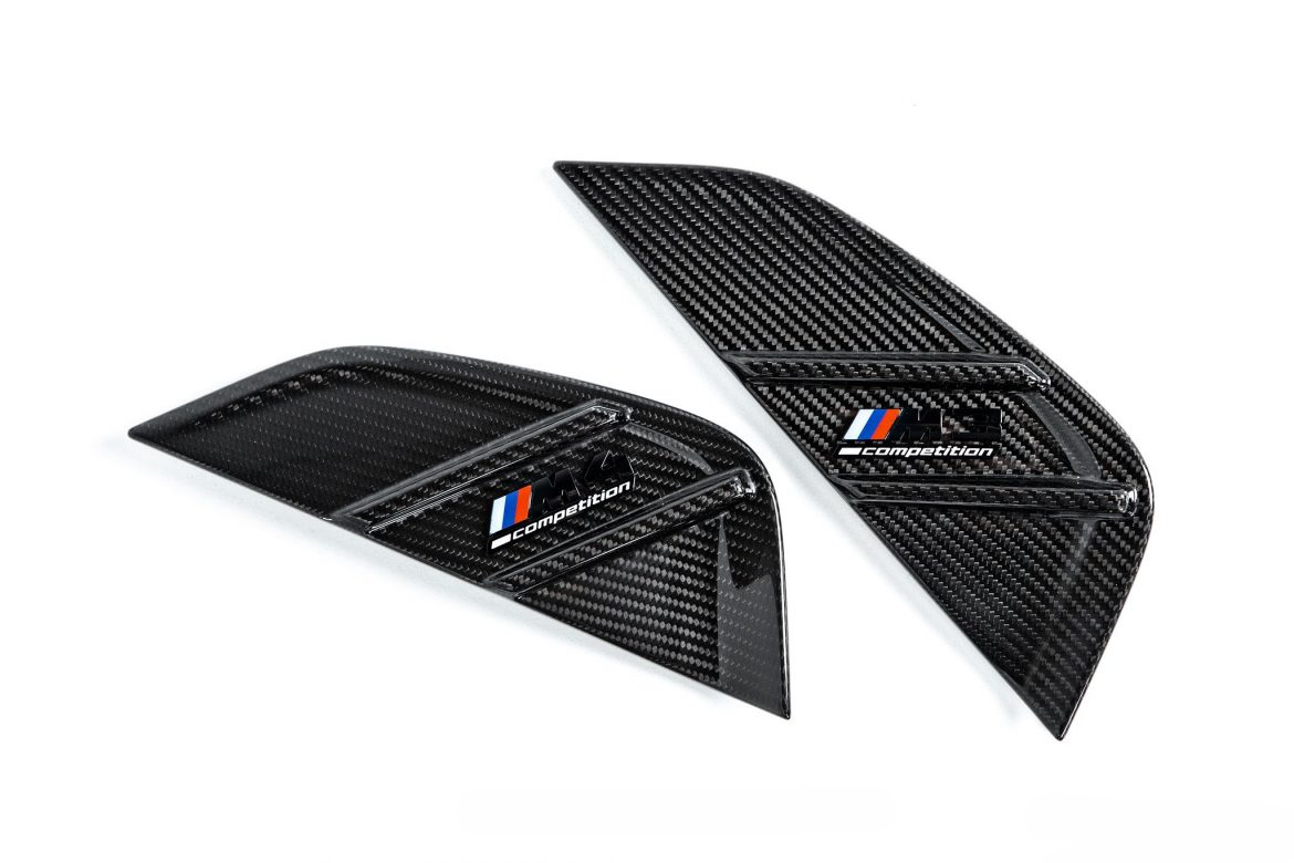 Side marker set Carbon for BMW M3 G80