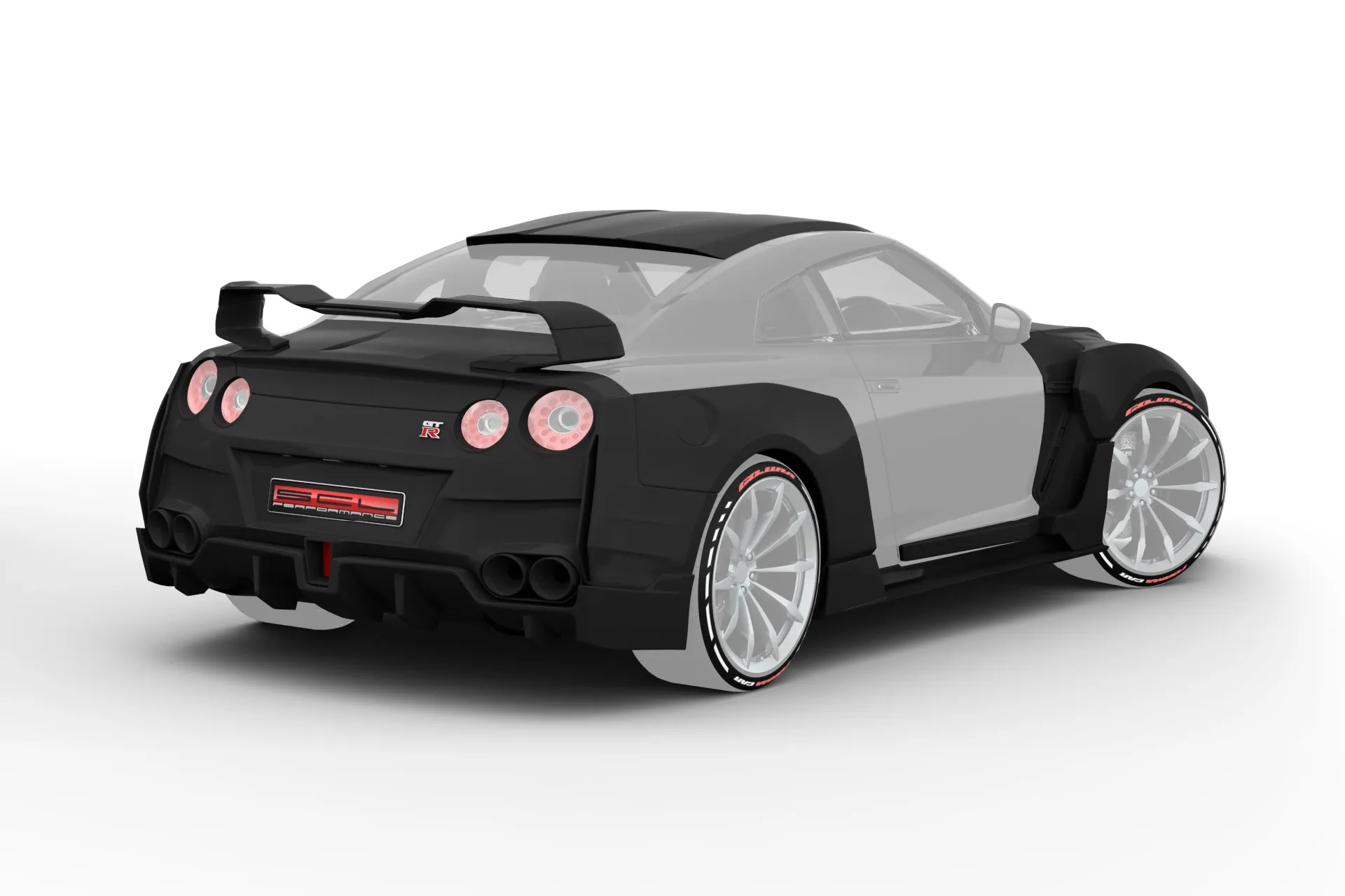 Check our price and buy SCL Performance Global body kit for Nissan GT-R Gojira!