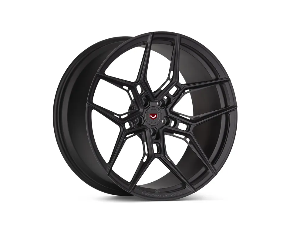 Vossen EVO 4R forged wheel — close-up spoke detail