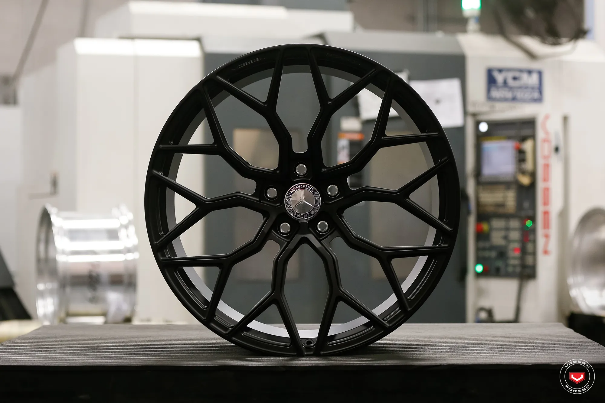 Vossen S17 01 forged wheel — mounted on vehicle