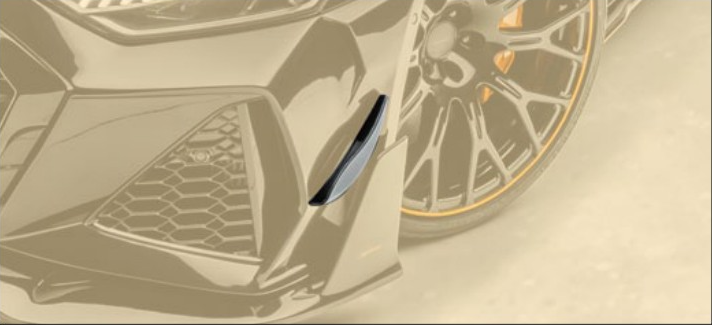 Race flaps front bumper Mansory Carbon for Audi RS6 Avant C8