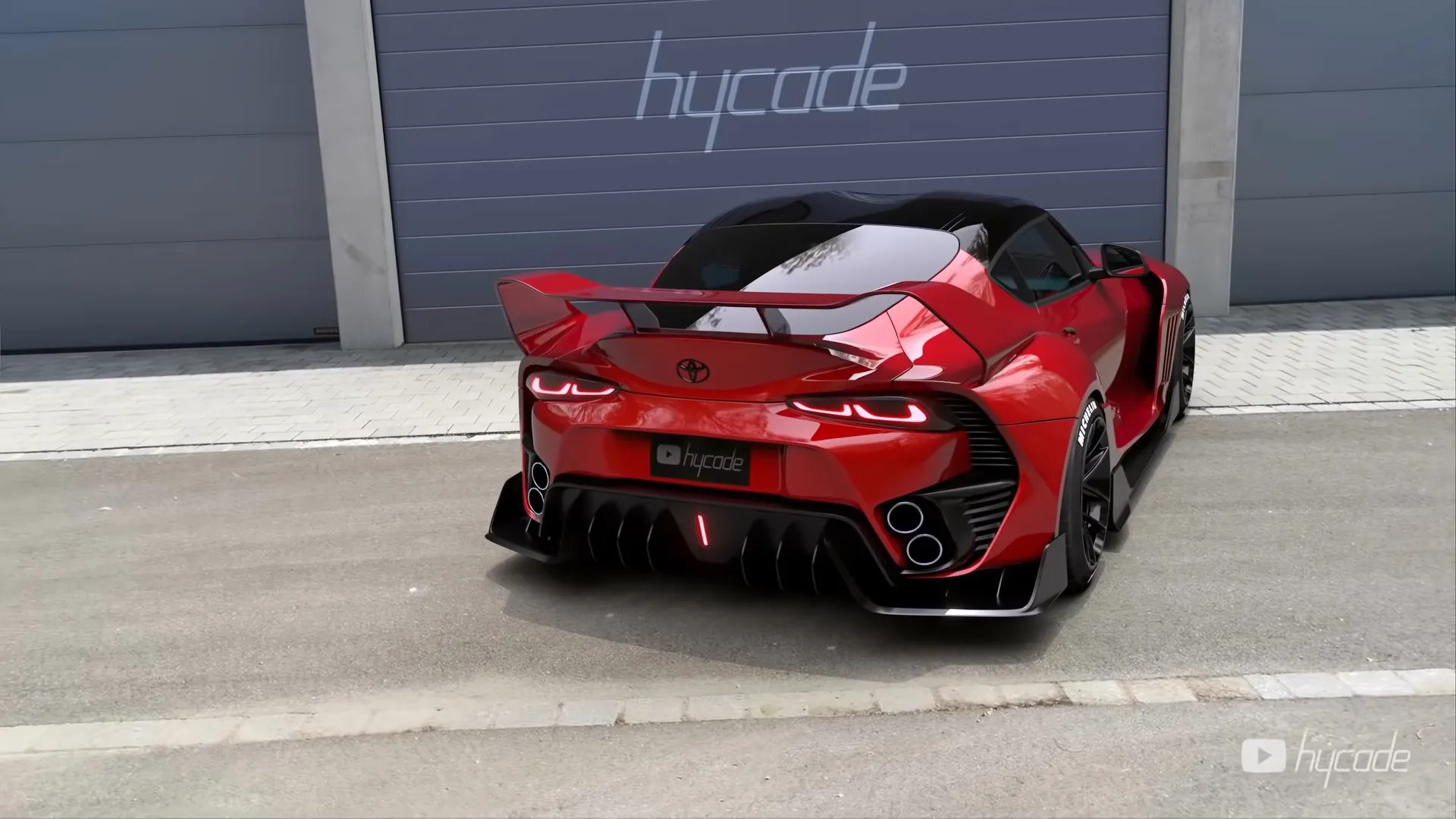 Toyota Supra MK5 Custom Body Kit by Hycade