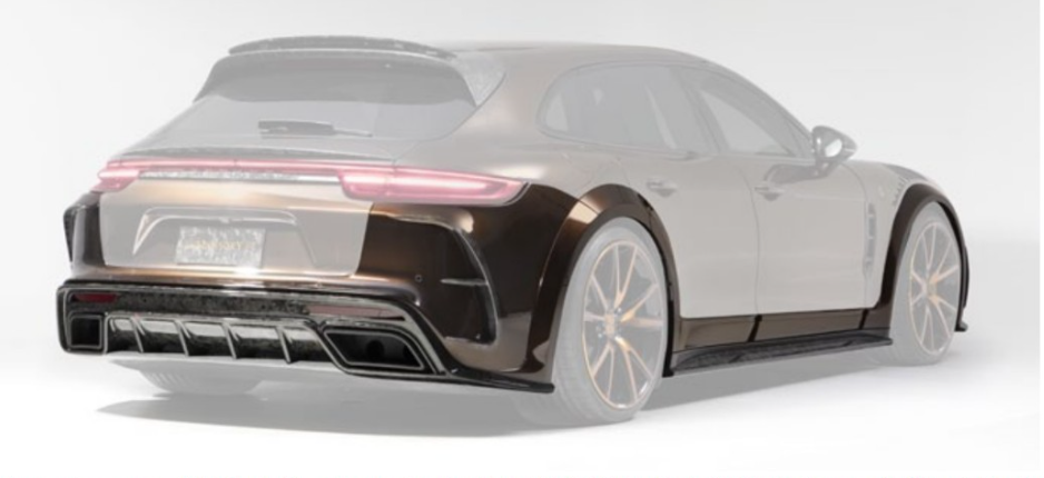 WideBody kit with high flap Mansory Carbon for Porsche Panamera Sport Turismo
