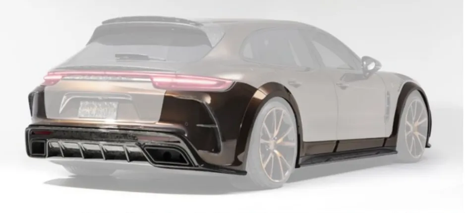 WideBody kit with high flap Mansory Carbon for Porsche Panamera Sport Turismo