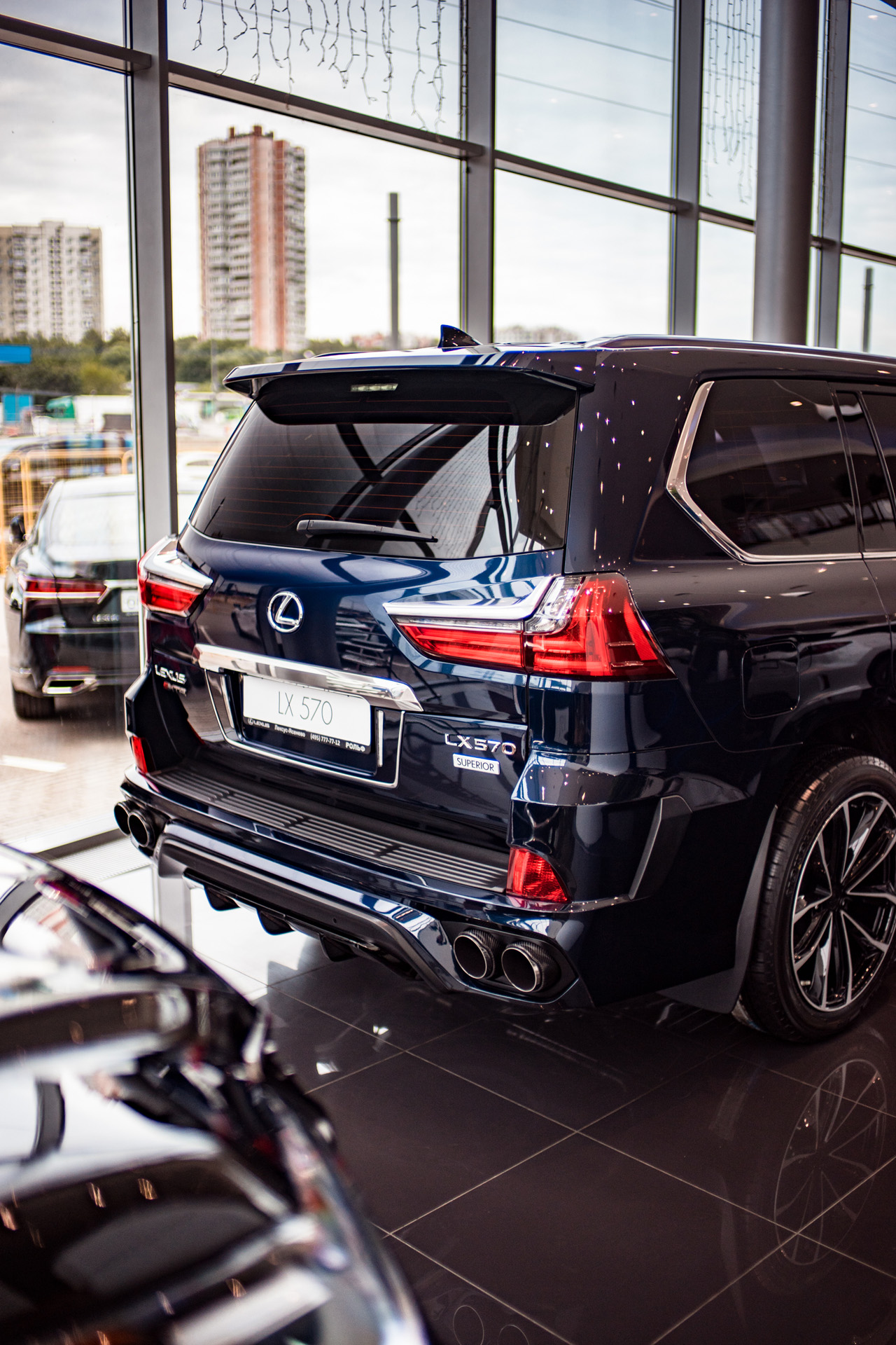 Rear bumper for Lexus LX 570/450d