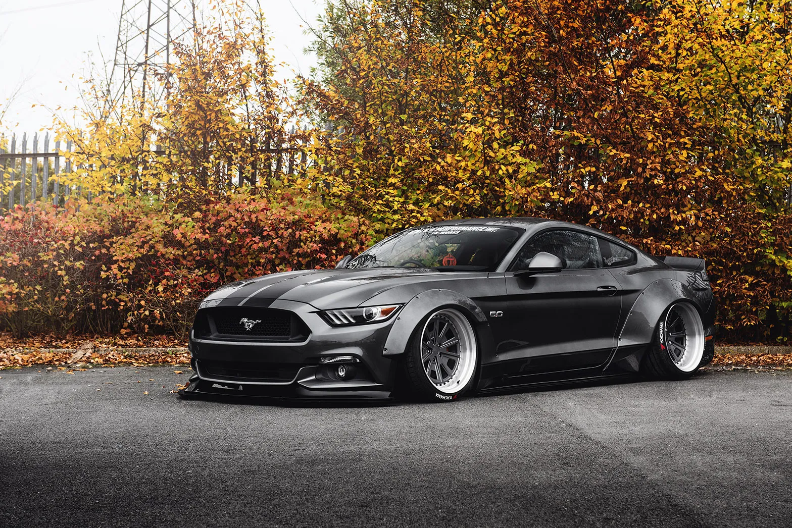 Check our price and buy Liberty Walk Body kit for Ford Mustang!