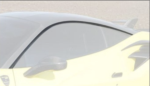 Side Roof frame Mansory Carbon for Ferrari 488 Siracusa 4XX