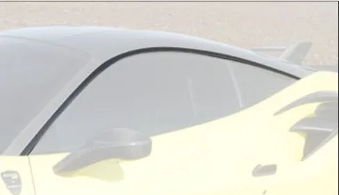 Side Roof frame Mansory Carbon for Ferrari 488 Siracusa 4XX