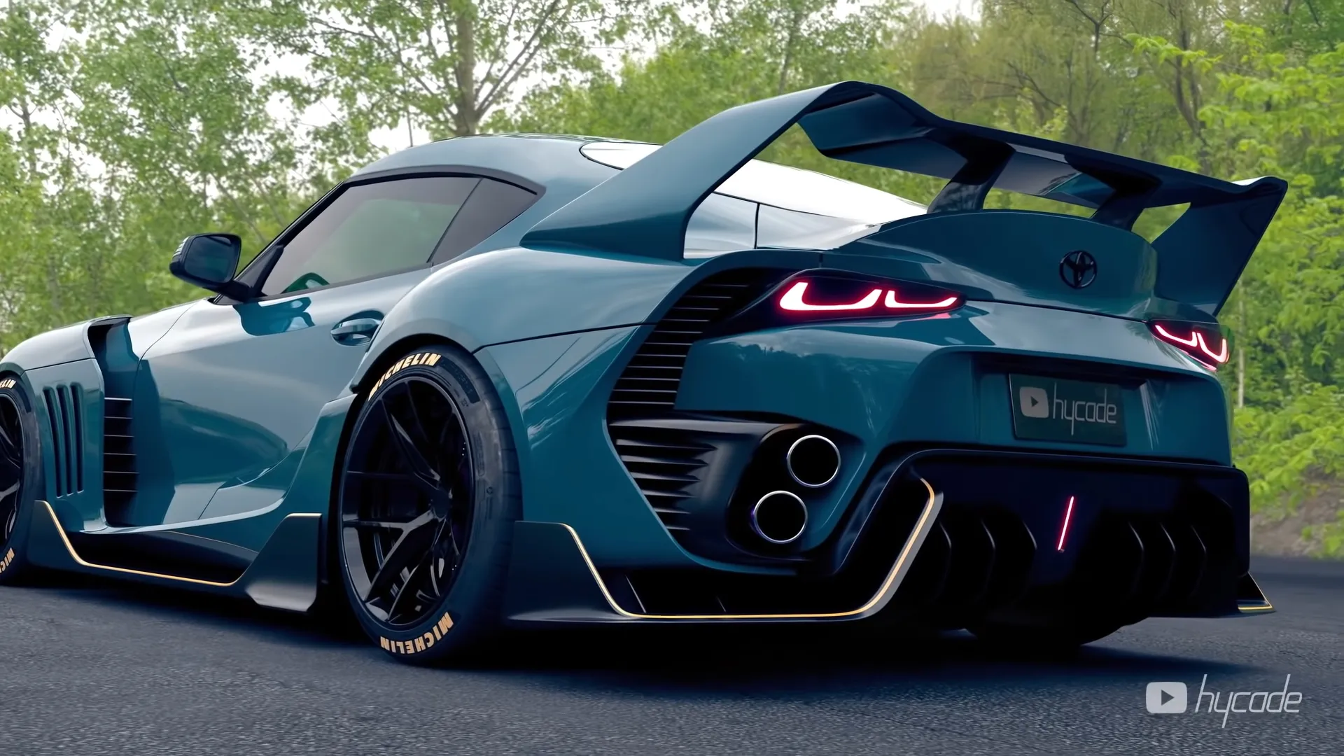 Toyota Supra MK5 Custom Body Kit by Hycade