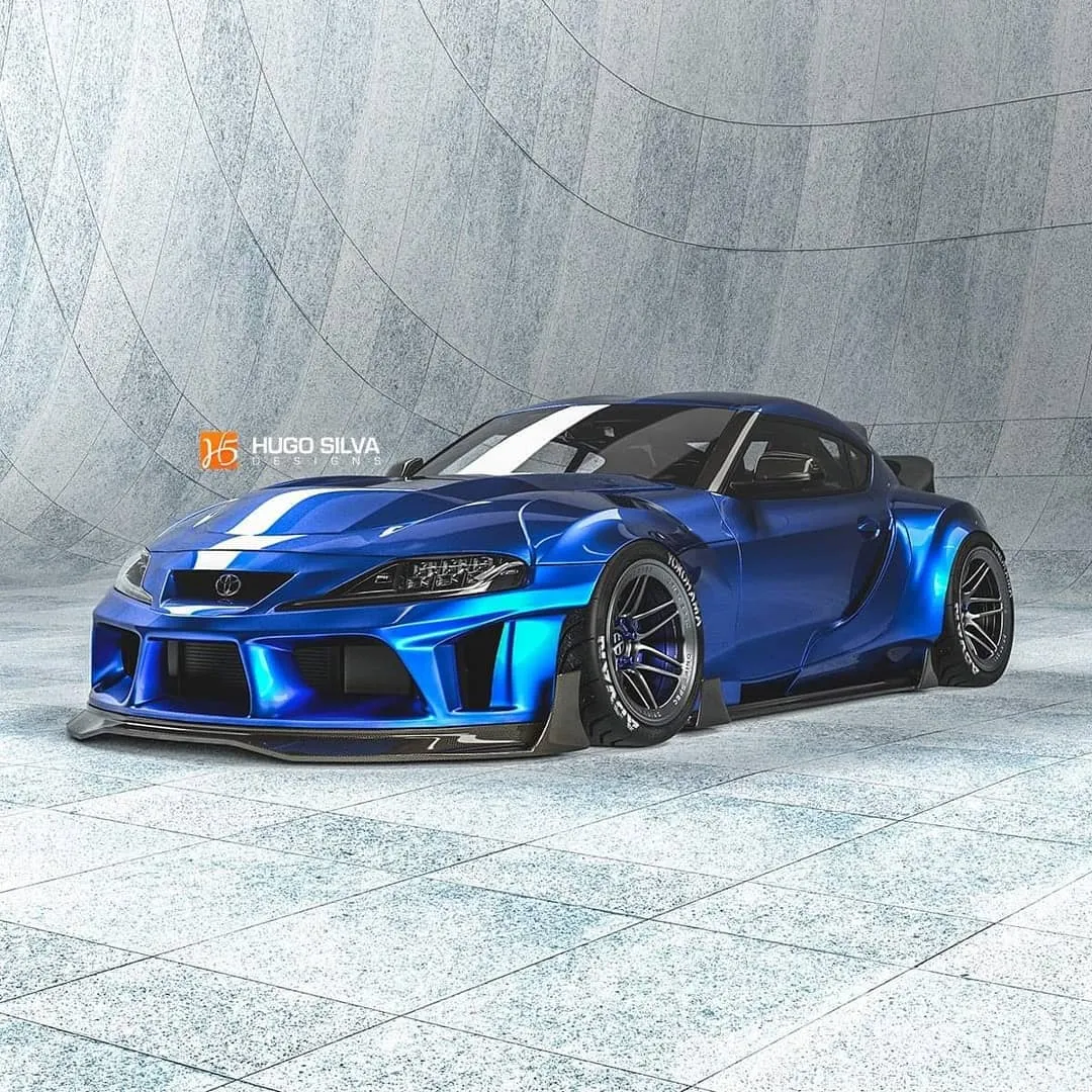 Toyota Supra Custom Body Kit by Hugo Silva