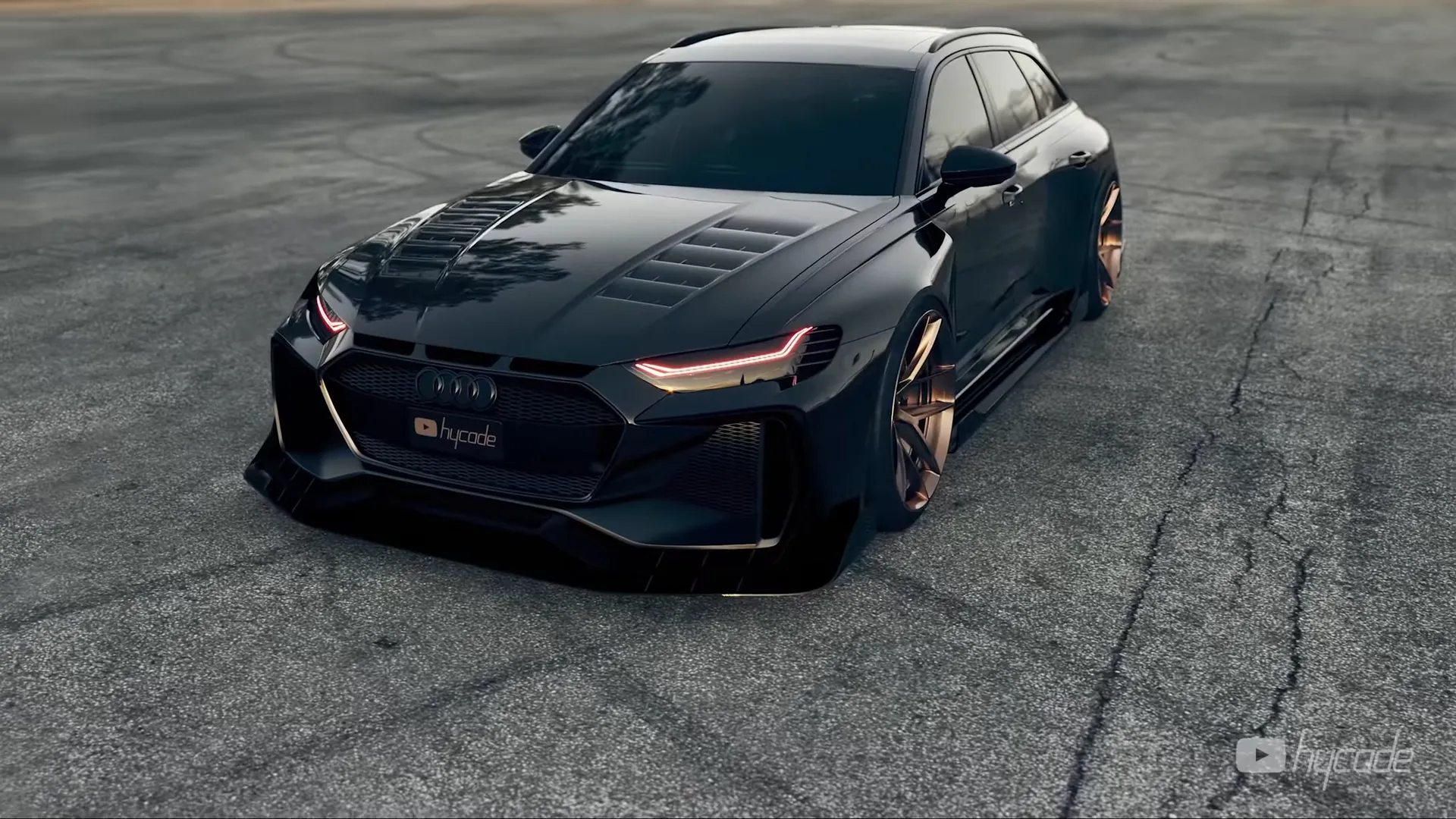 Audi RS6 Custom Body Kit by Hycade