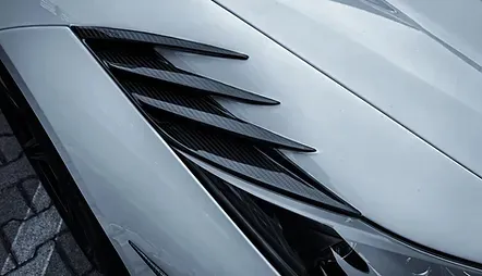 Front light Keyvany Carbon for Ferrari F8 Tributo 