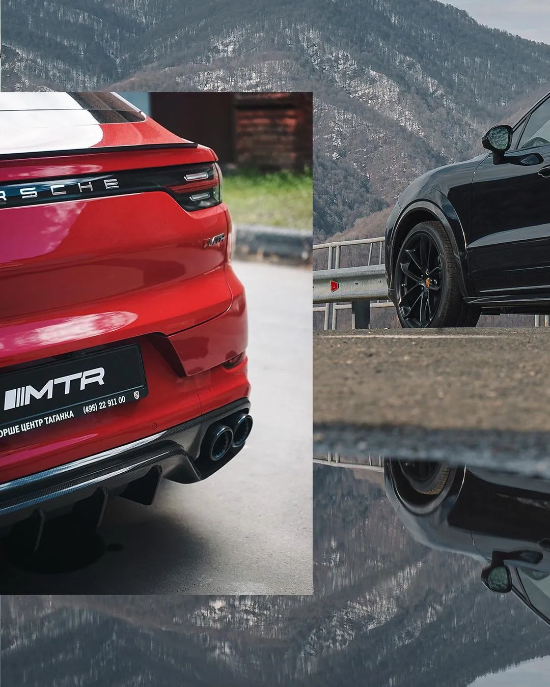 Check price and buy MTR Design Wide Body Carbon Fiber kit for Porsche Cayenne Coupe