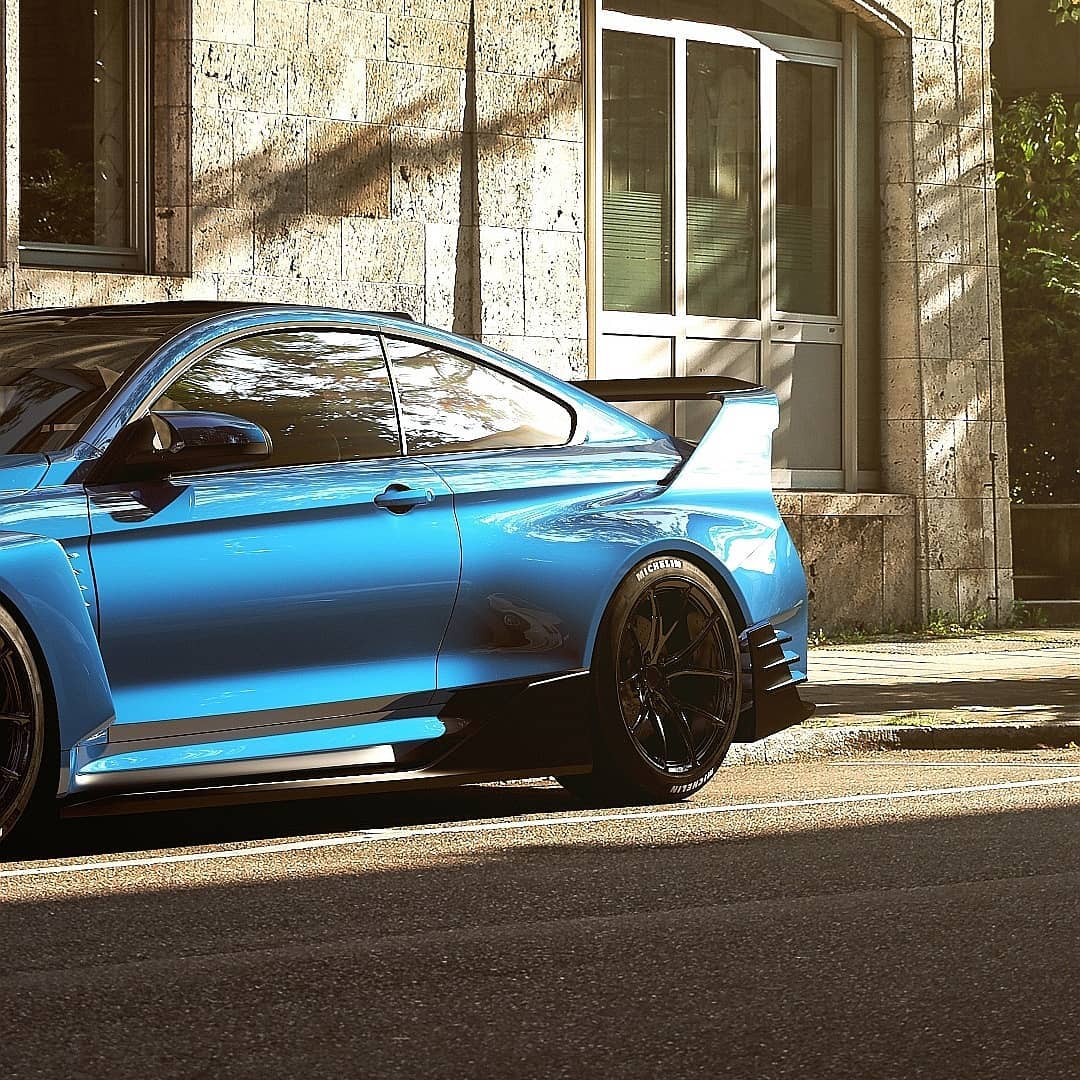 BMW M4 Evo Custom Wide Body Kit by Hycade