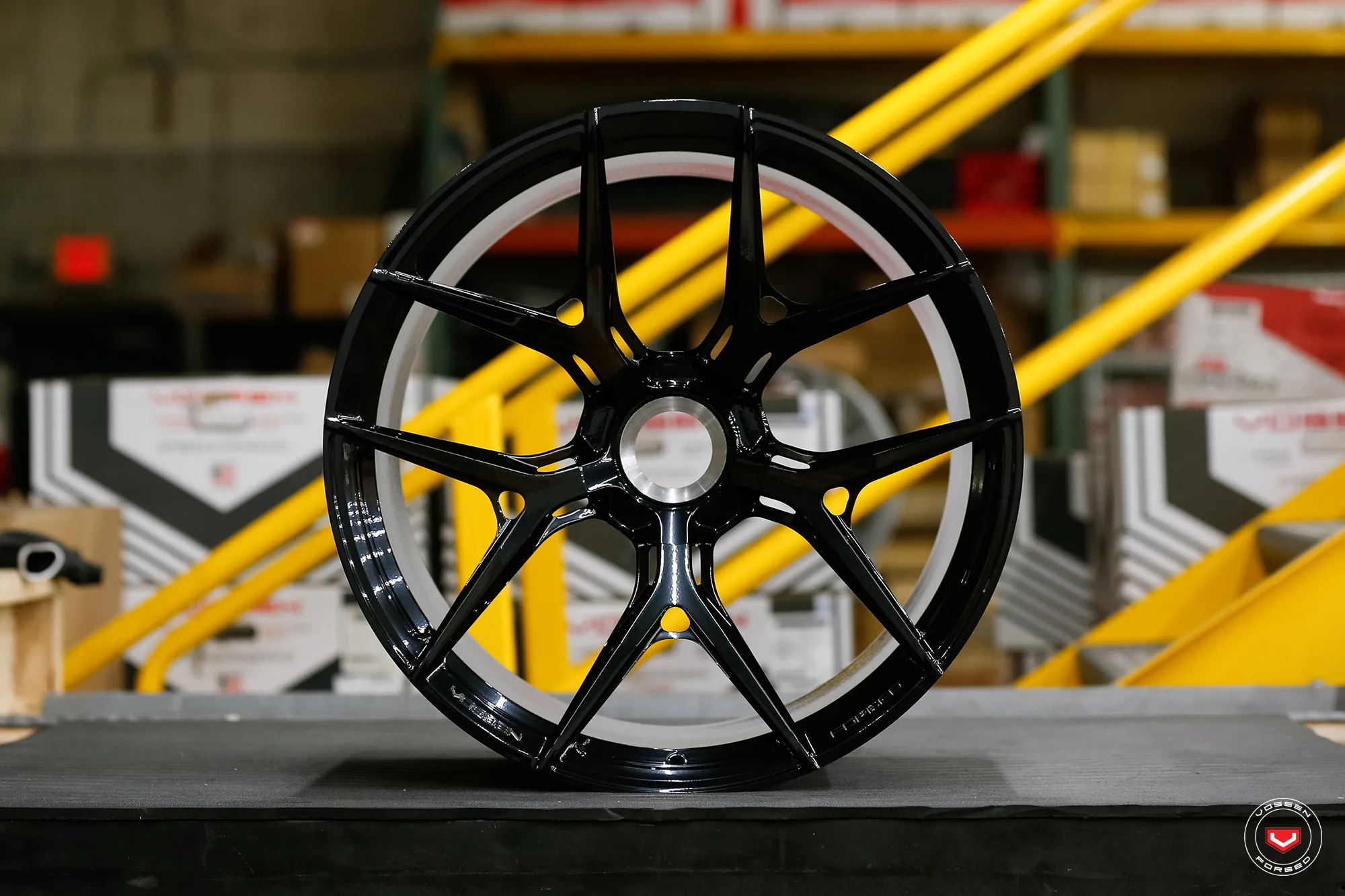 Vossen S21 01 forged wheel — mounted on vehicle