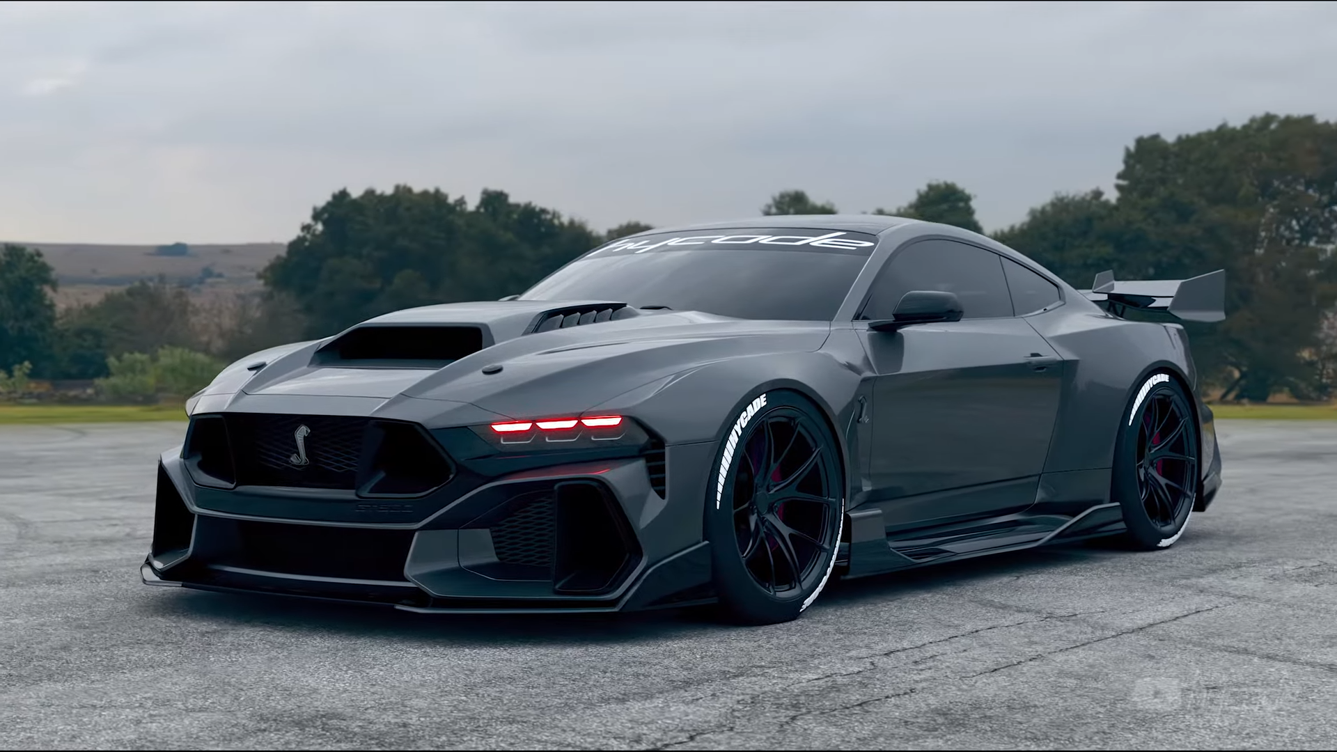 Ford Mustang GT 2024 Custom Body Kit by Hycade Køb med levering