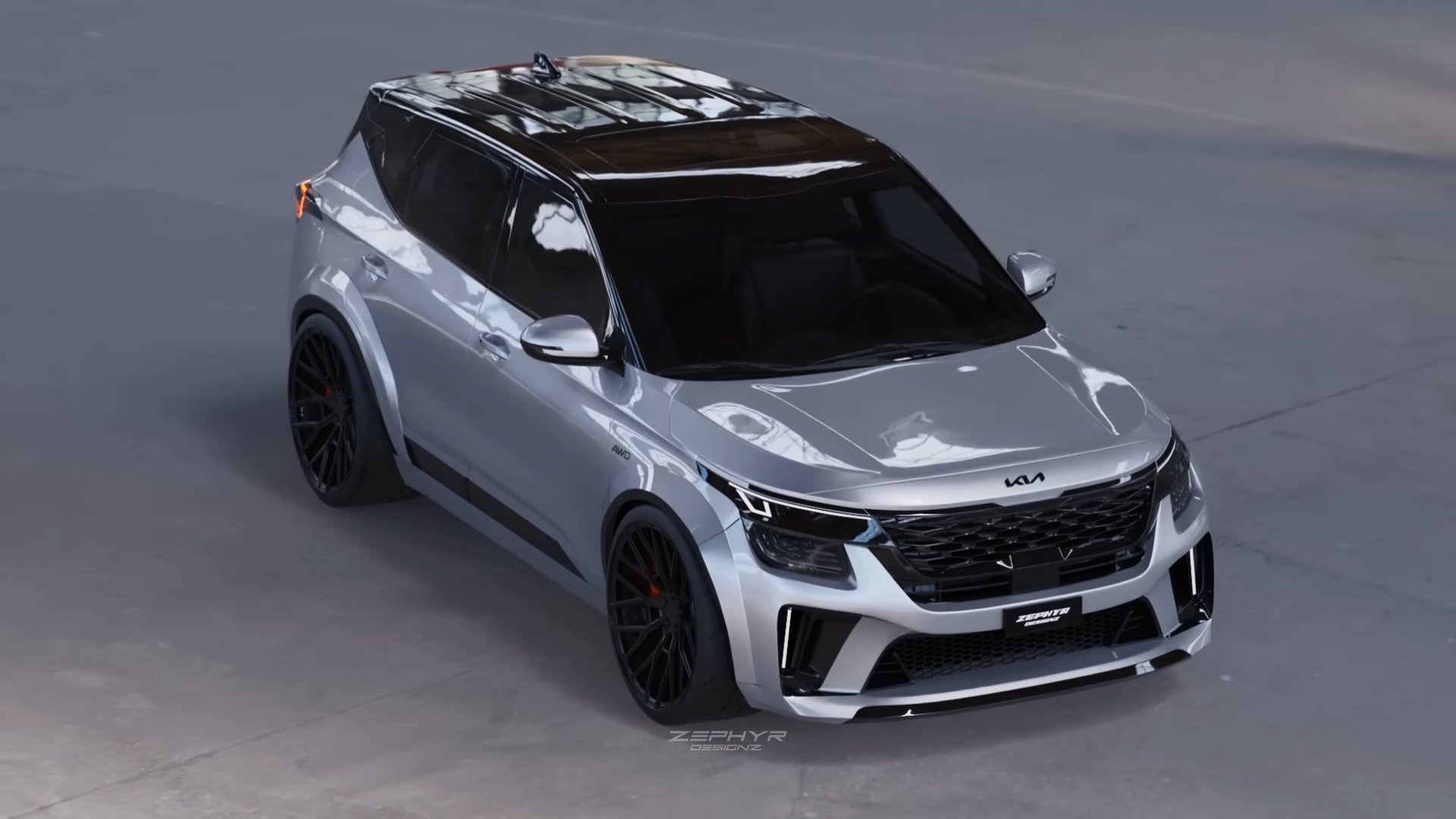 KIA Seltos Xpedition 2023 Custom Wide Body Kit by Zephyr