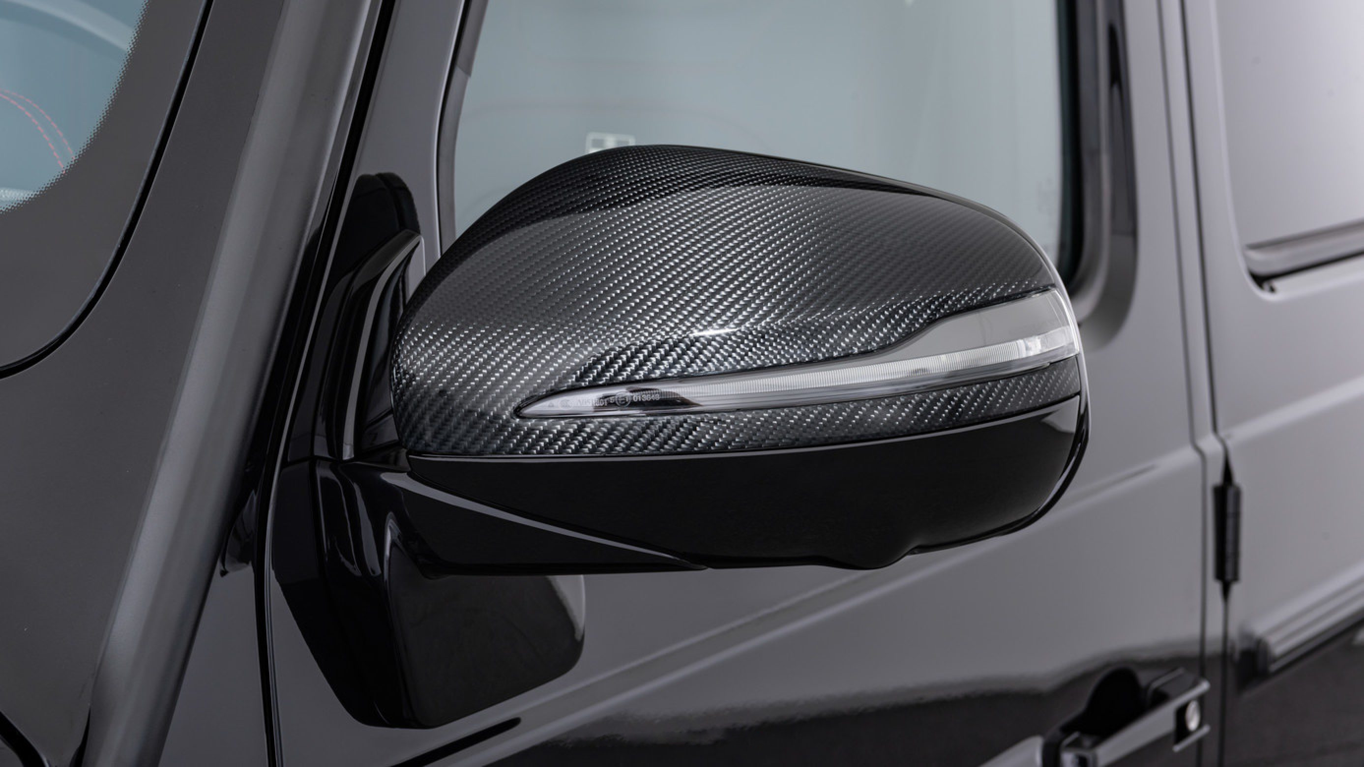 Mirror pads carbon BS Style for Mercedes G-class W463A AMG G 63