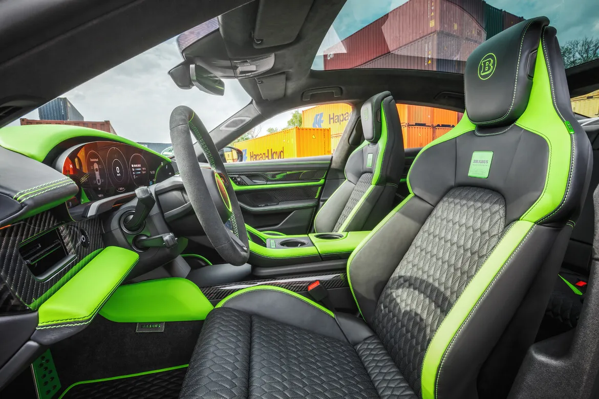 Brabus Carbon Fiber Body kit set for Porsche Taycan
