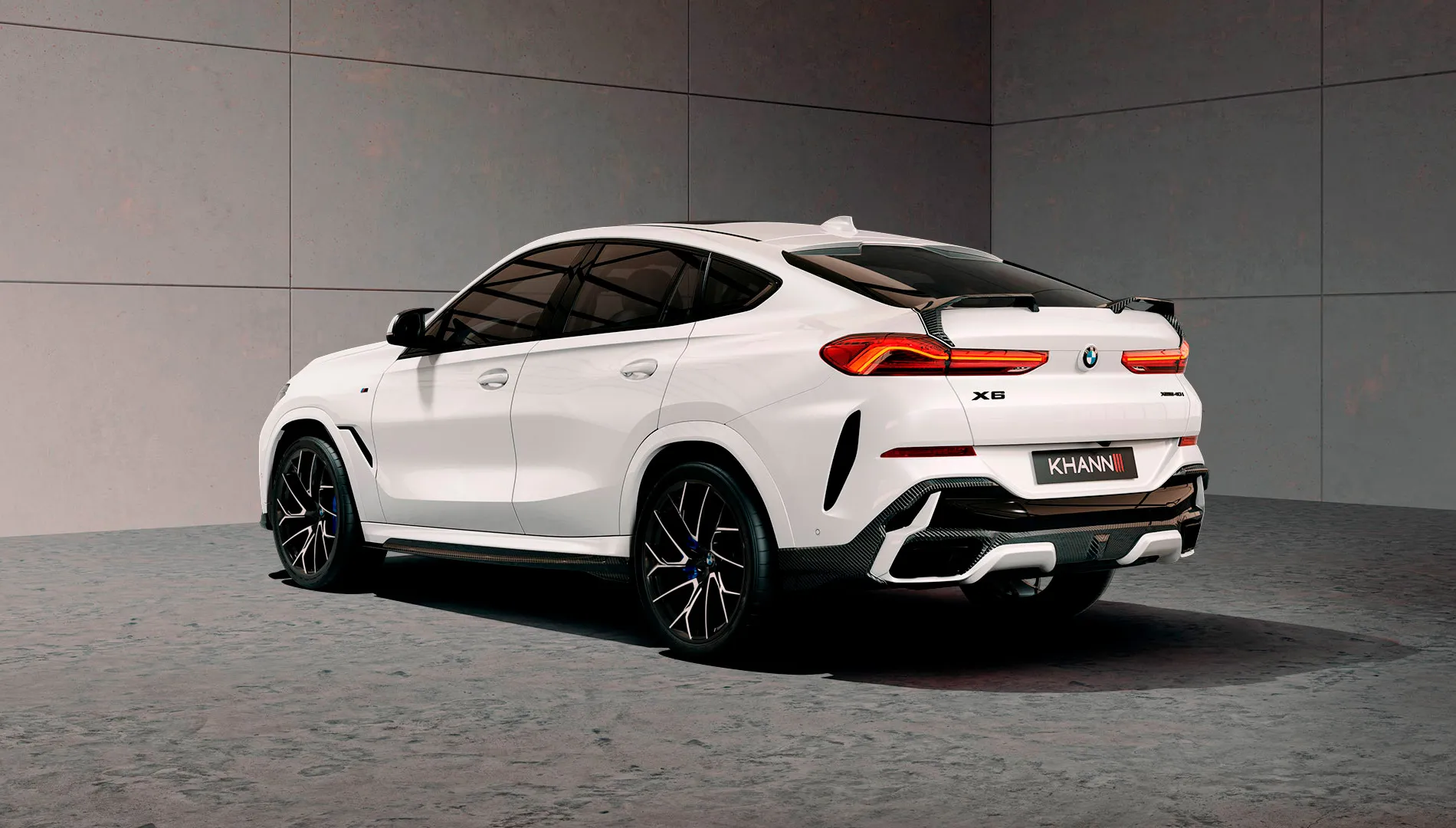 Check our price and buy Khann carbon fiber body kit set for BMW X6 G06!