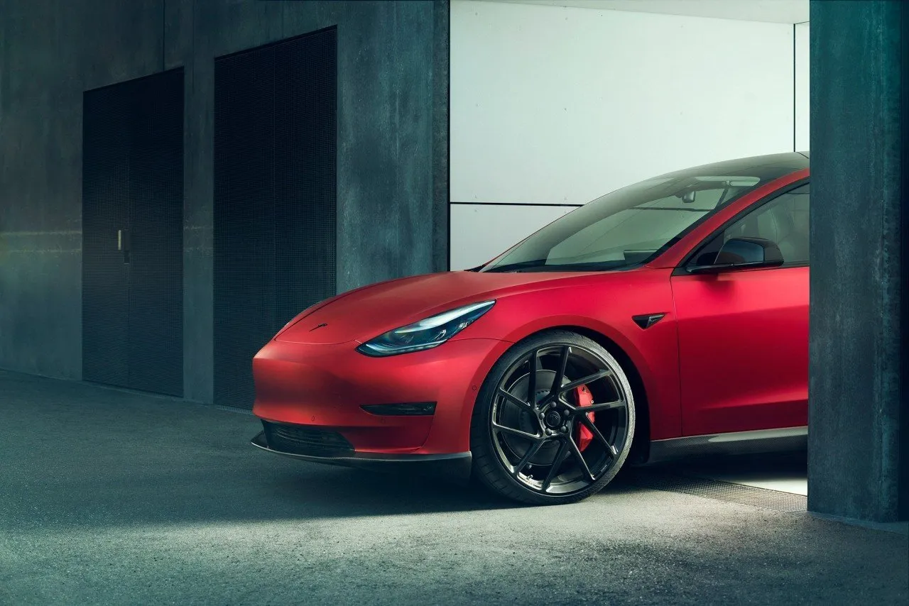 Check price and buy Novitec Carbon Fiber Body kit set for Tesla Model 3