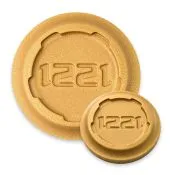 1221 Wheels X7338 AP3L SPORT3.0 — Solid Matte Gold
