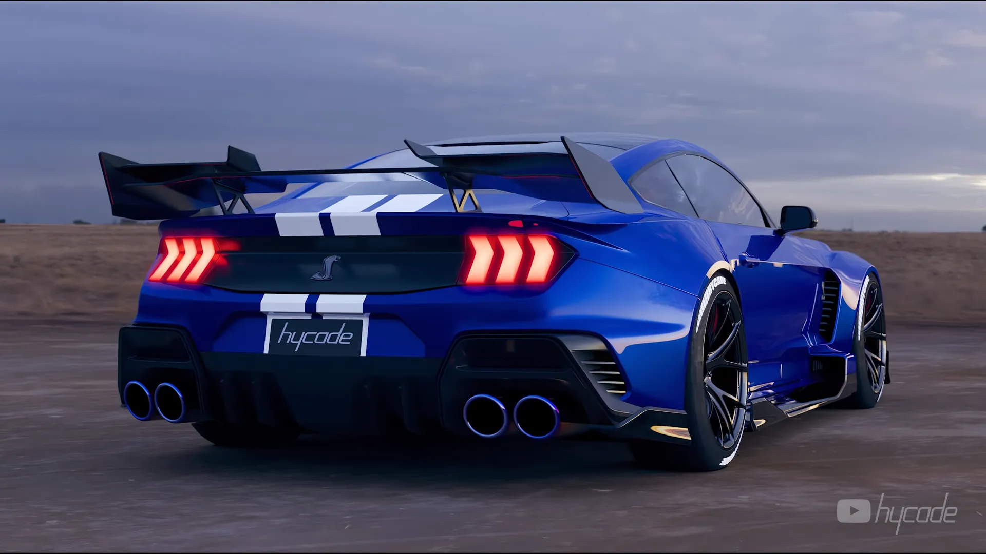 Ford Mustang GT 2024 Custom Design Wide Body Kit by Hycade